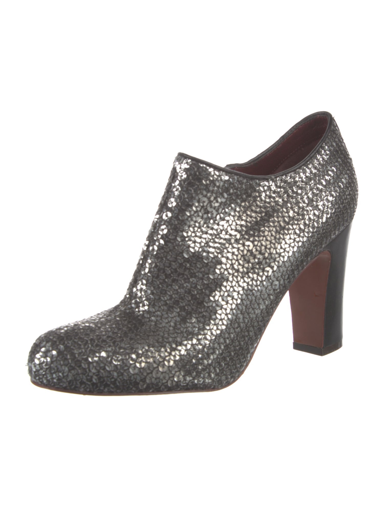 Marc by Marc Jacobs Sequin Embellishments Lace-Up Boots