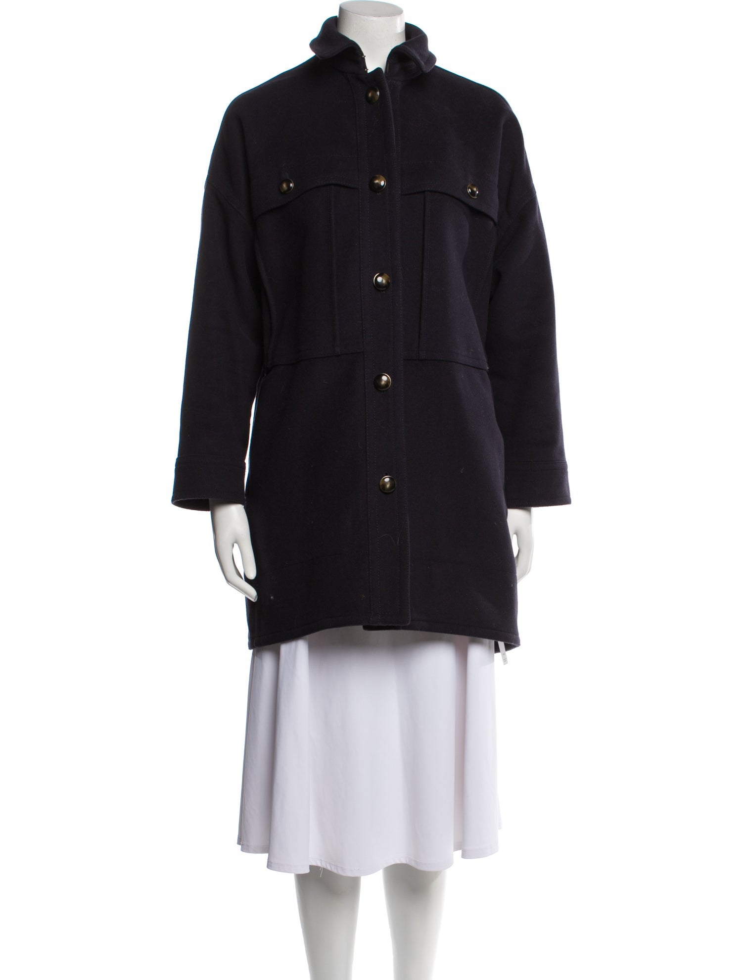 Marc by Marc Jacobs Virgin Wool Peacoat