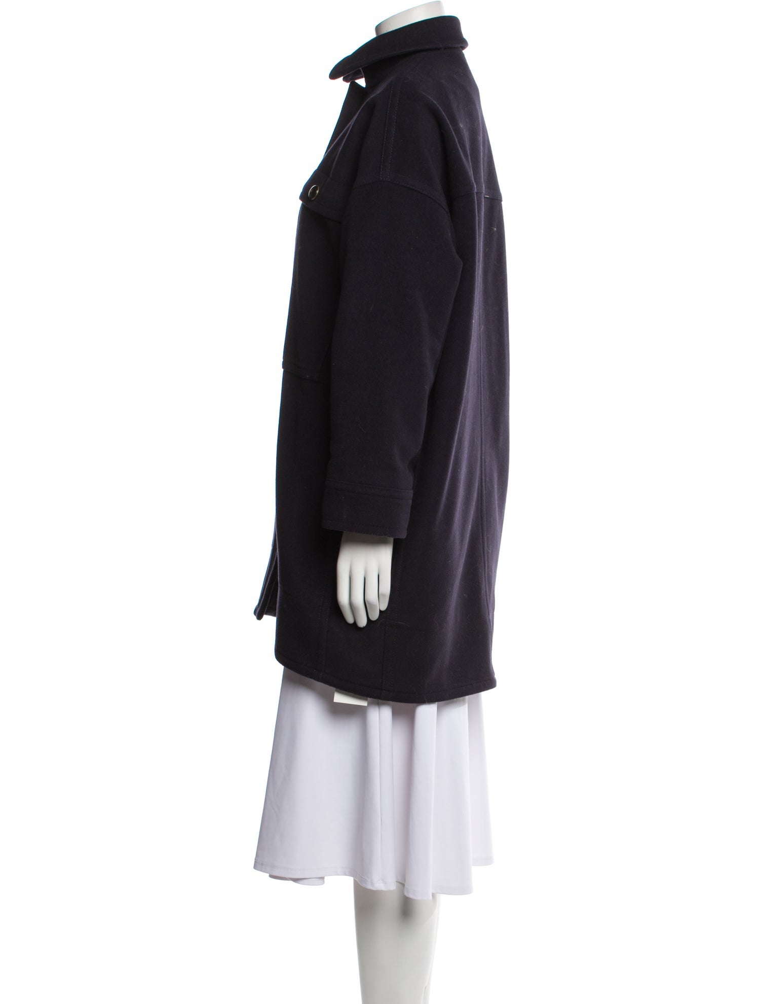 Marc by Marc Jacobs Virgin Wool Peacoat