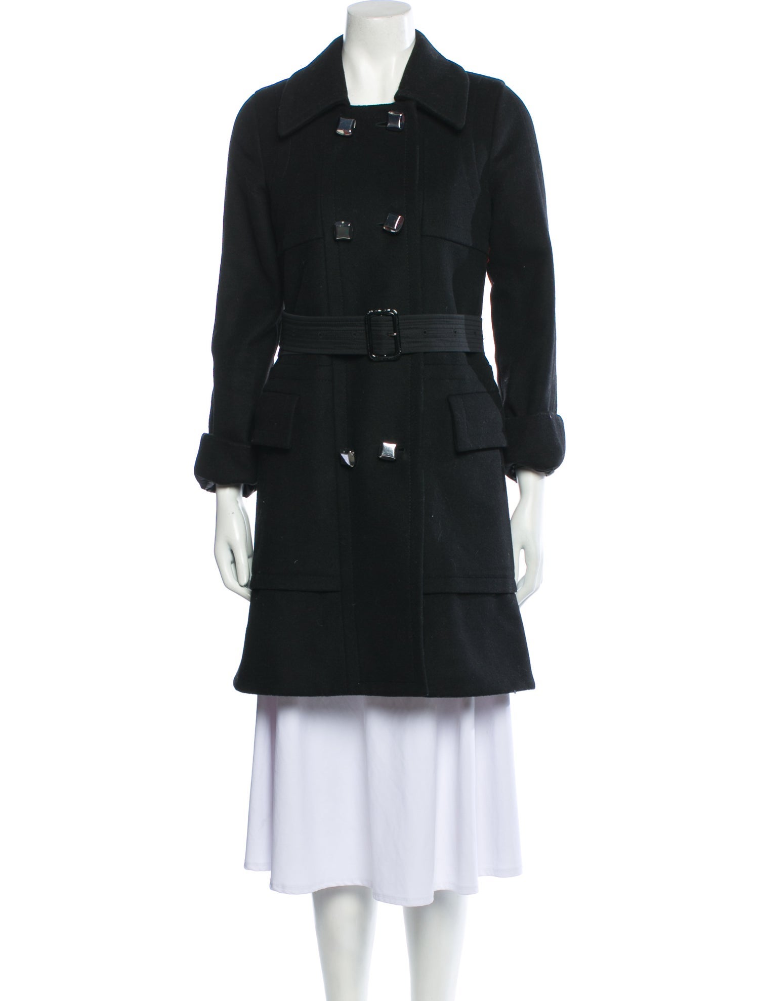 Marc by Marc Jacobs Virgin Wool Trench Coat