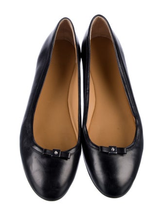 Marc by Marc Jacobs Leather Bow Accents Ballet Flats