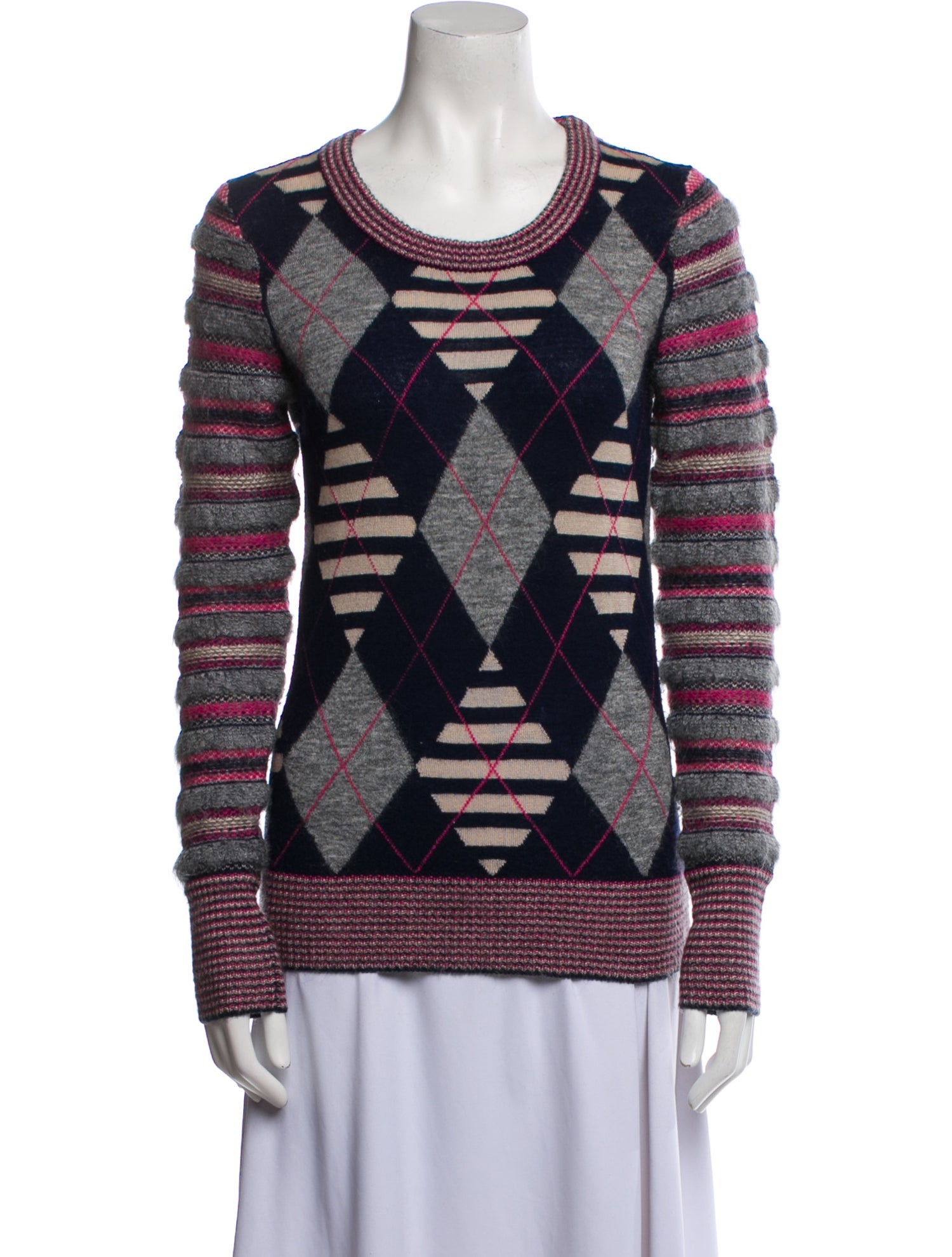 Marc by Marc Jacobs Wool Printed Sweater