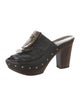 Marc by Marc Jacobs Leather Studded Accents Mules