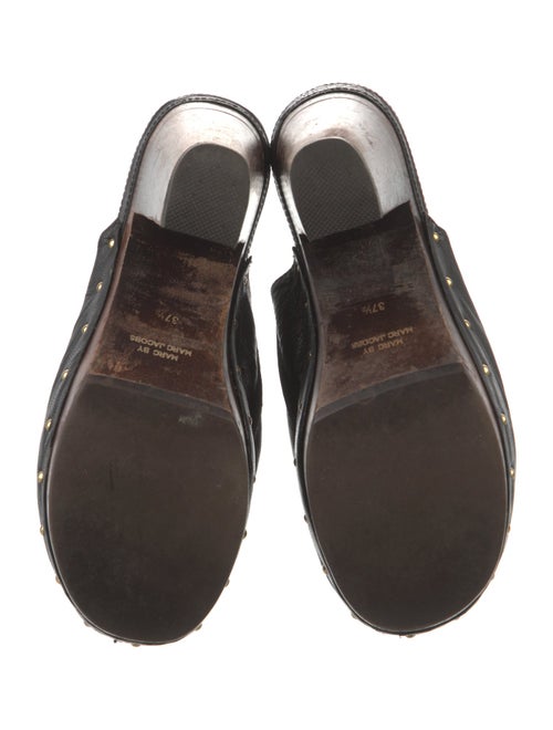 Marc by Marc Jacobs Leather Studded Accents Mules