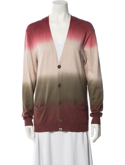 Marc by Marc Jacobs Printed V-Neck Cardigan