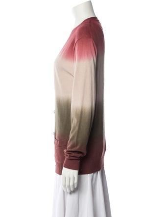 Marc by Marc Jacobs Printed V-Neck Cardigan