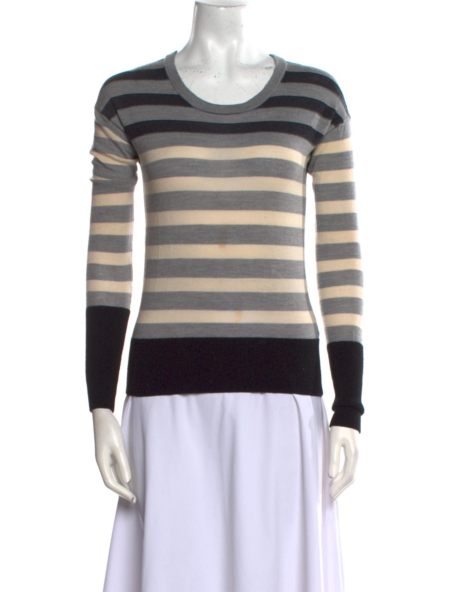 Marc by Marc Jacobs Merino Wool Striped Sweater