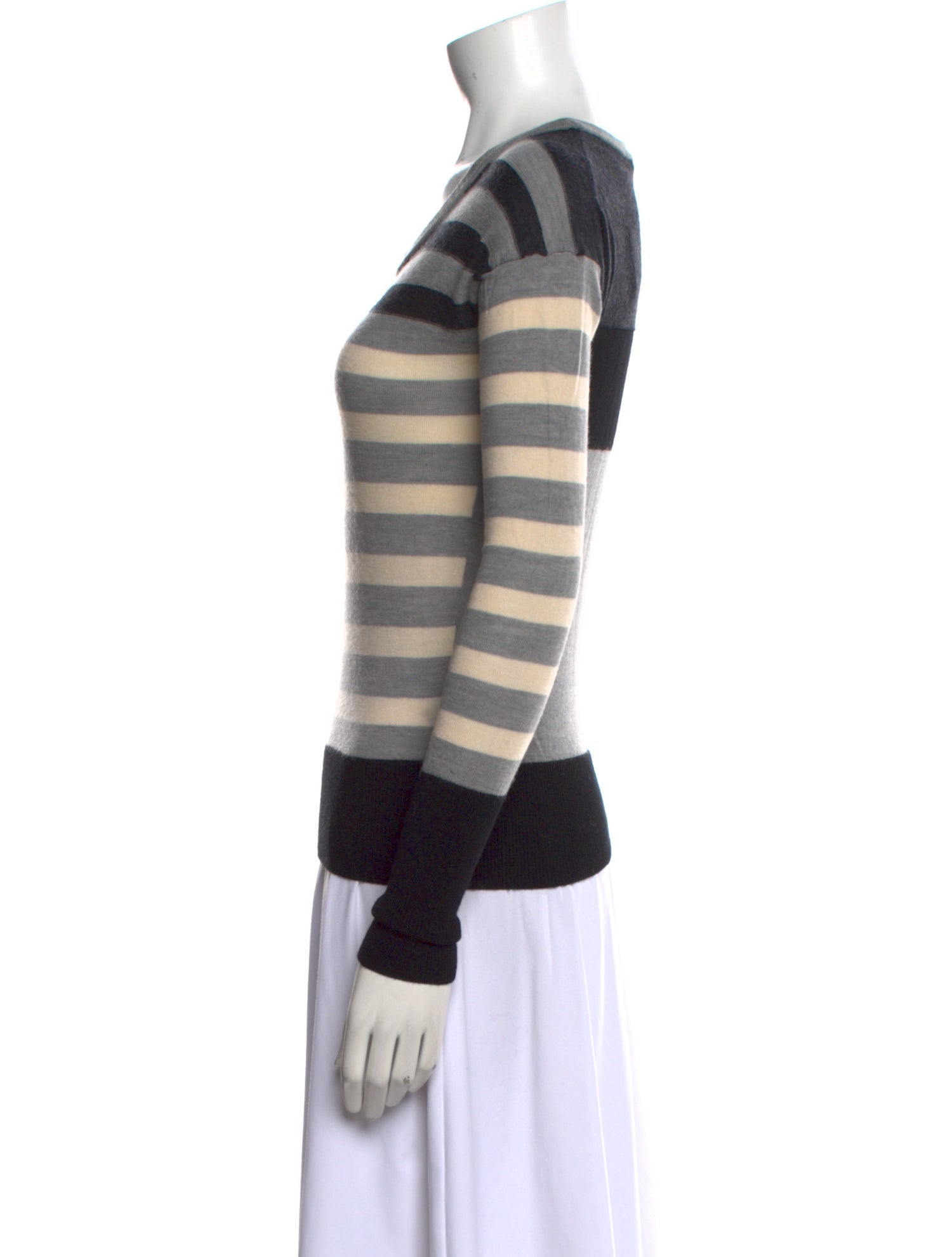 Marc by Marc Jacobs Merino Wool Striped Sweater