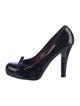 Marc by Marc Jacobs Patent Leather Bow Accents Pumps