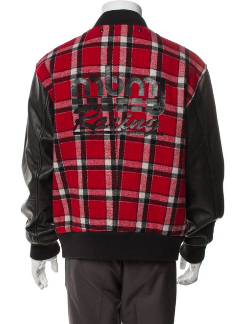 Marc by Marc Jacobs Wool Plaid Print Trucker Jacket