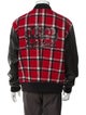 Marc by Marc Jacobs Wool Plaid Print Trucker Jacket