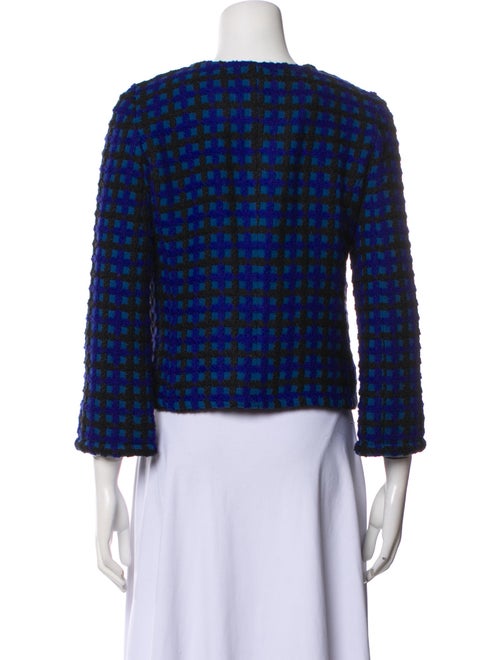 Marc by Marc Jacobs Wool Plaid Print Jacket