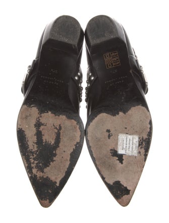 Marc by Marc Jacobs Leather Studded Accents Western Boots