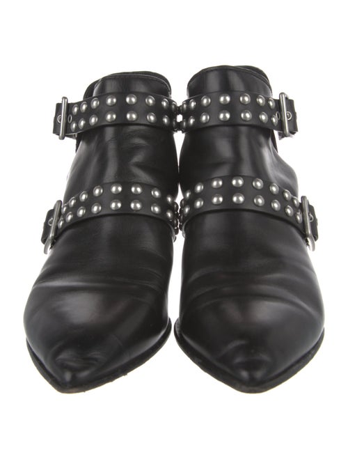 Marc by Marc Jacobs Leather Studded Accents Western Boots