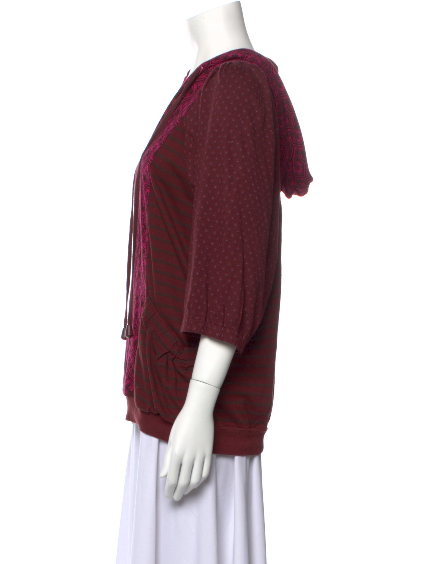 Marc by Marc Jacobs Printed Square Neckline Blouse