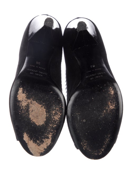 Marc by Marc Jacobs Suede Bow Accents Pumps