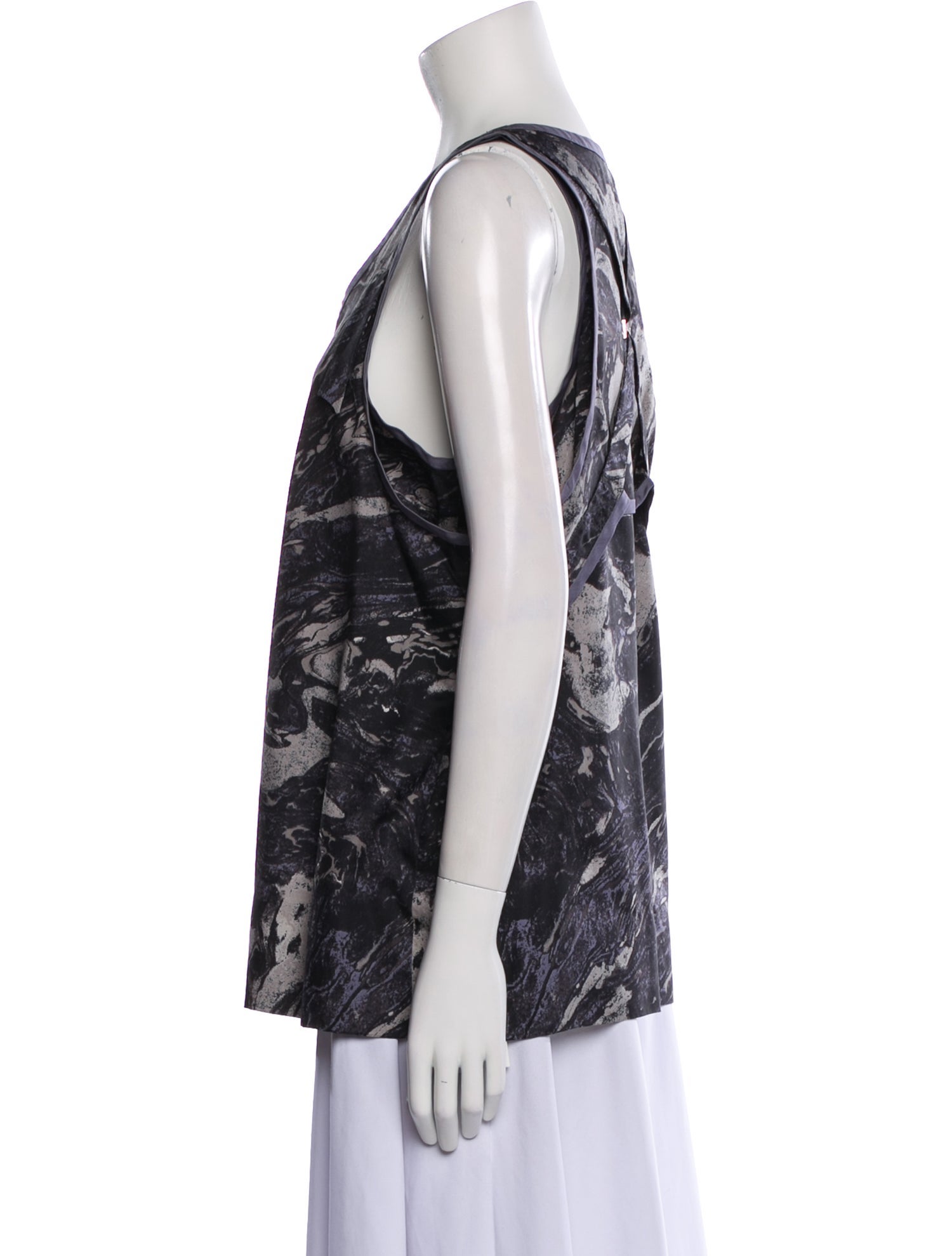 Marc by Marc Jacobs Silk Printed Blouse