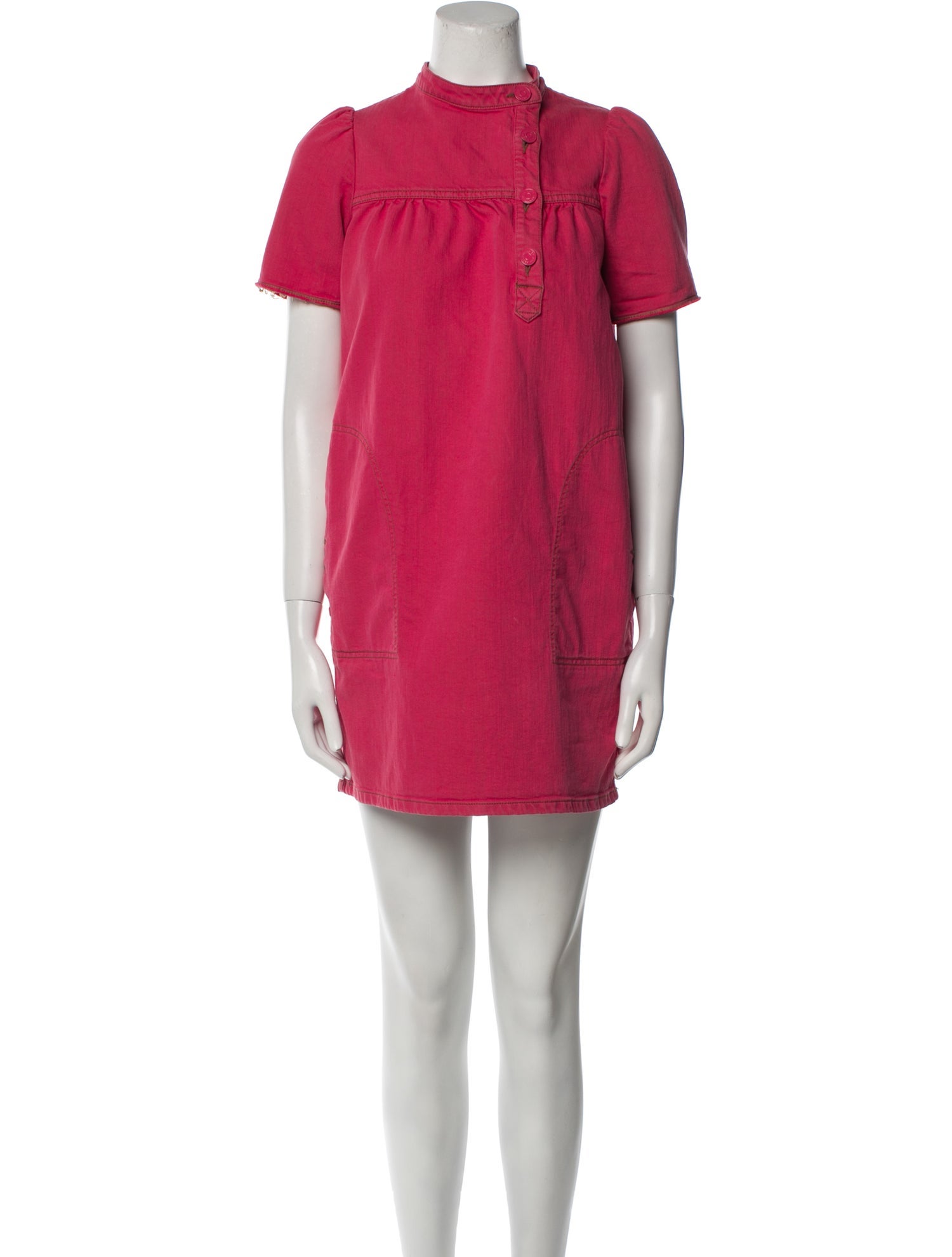 Marc by Marc Jacobs Mock Neck Mini Dress