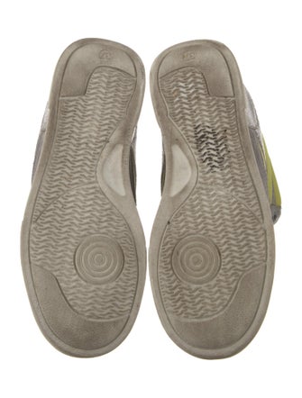 Marc by Marc Jacobs Leather Printed Wedge Sneakers