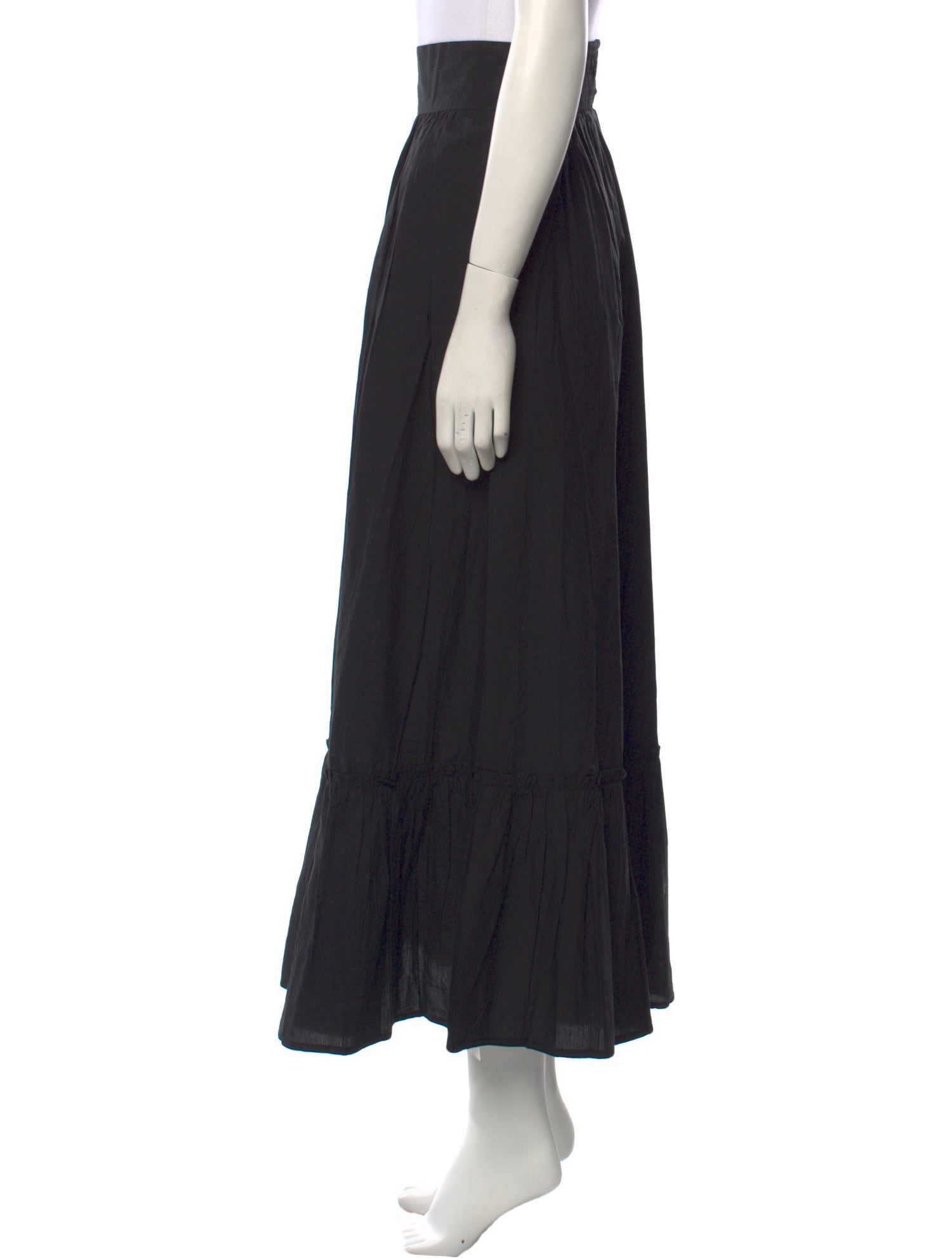 Marea Ruffle Embellishment Midi Length Skirt