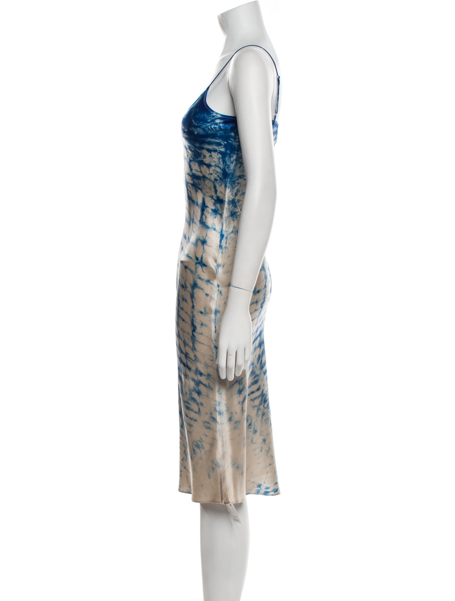 Marea Silk Midi Length Dress