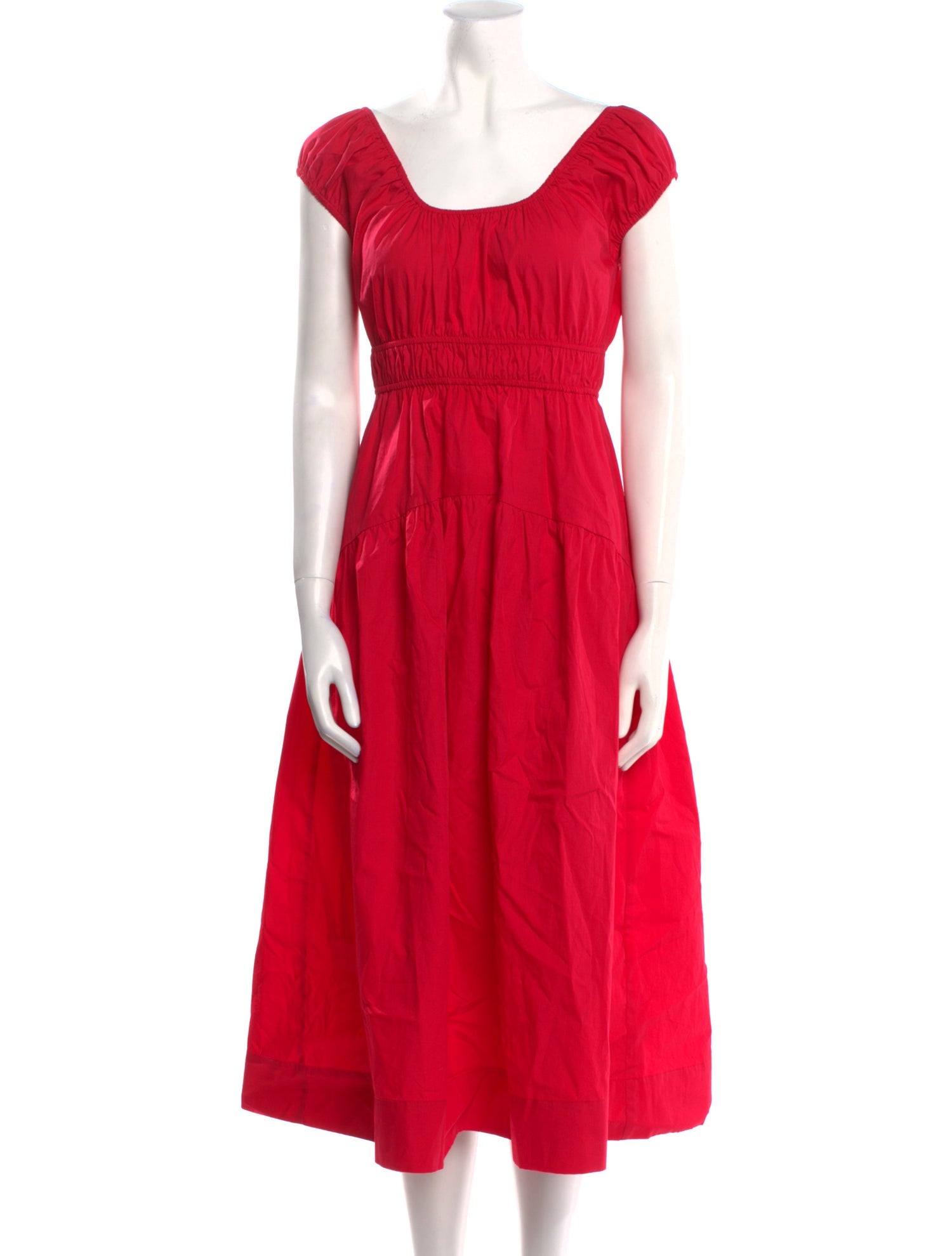 Marea Scoop Neck Midi Length Dress