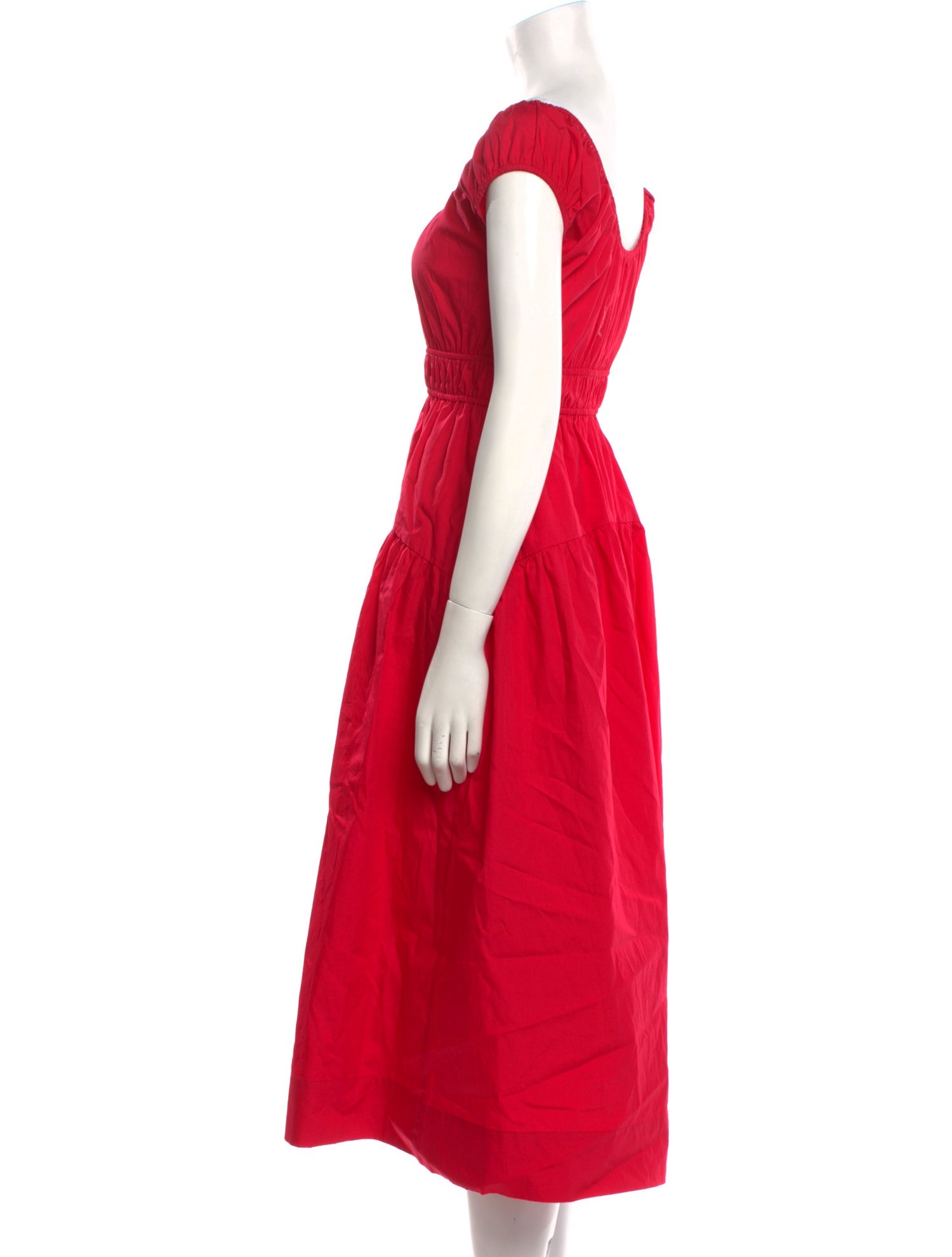 Marea Scoop Neck Midi Length Dress