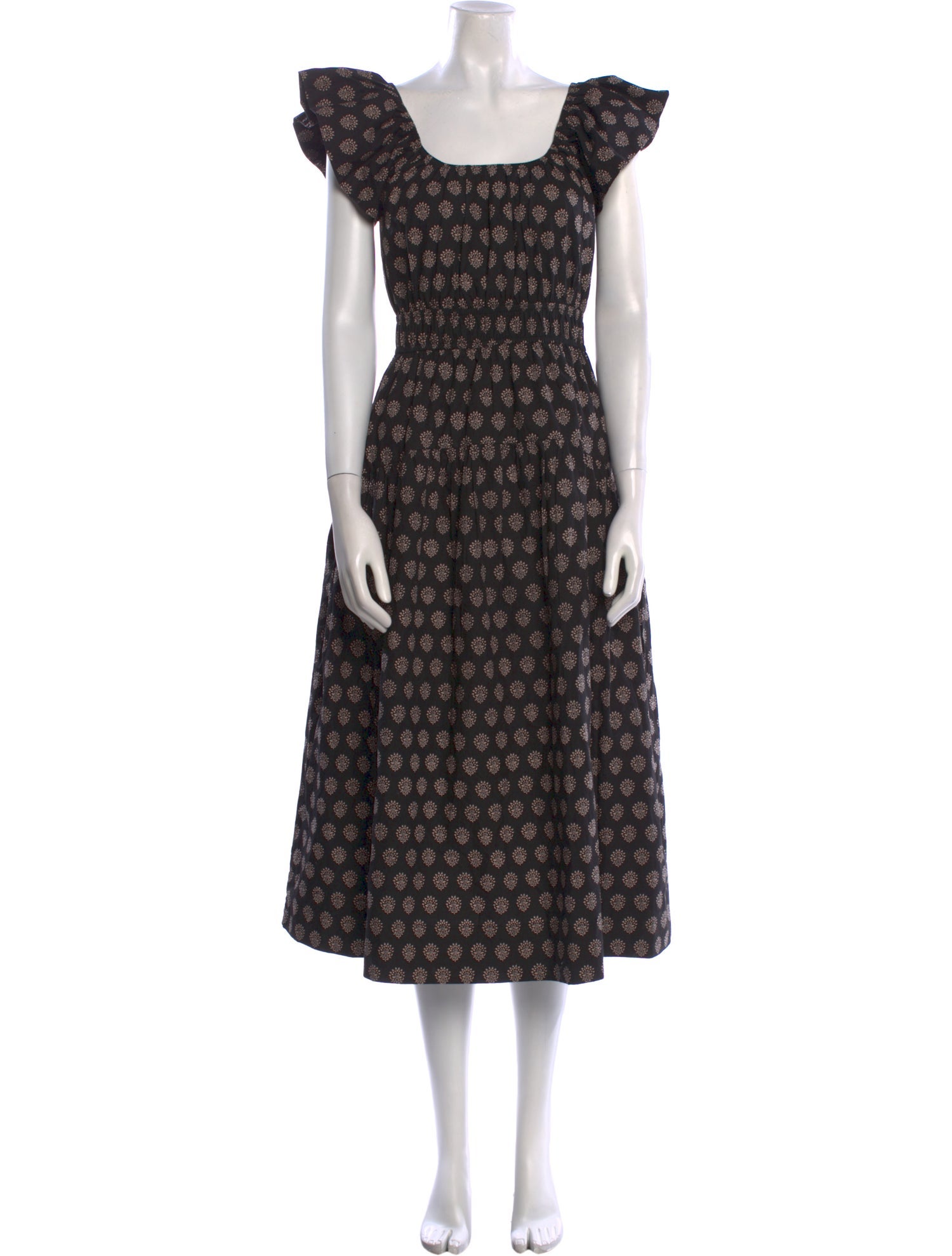 Marea Printed Long Dress