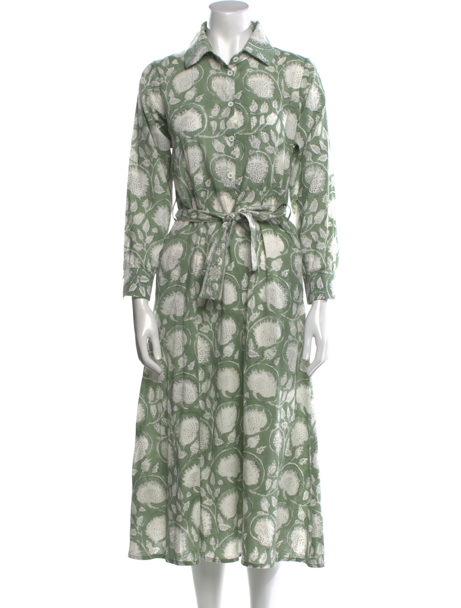 Marea Silk Midi Length Dress