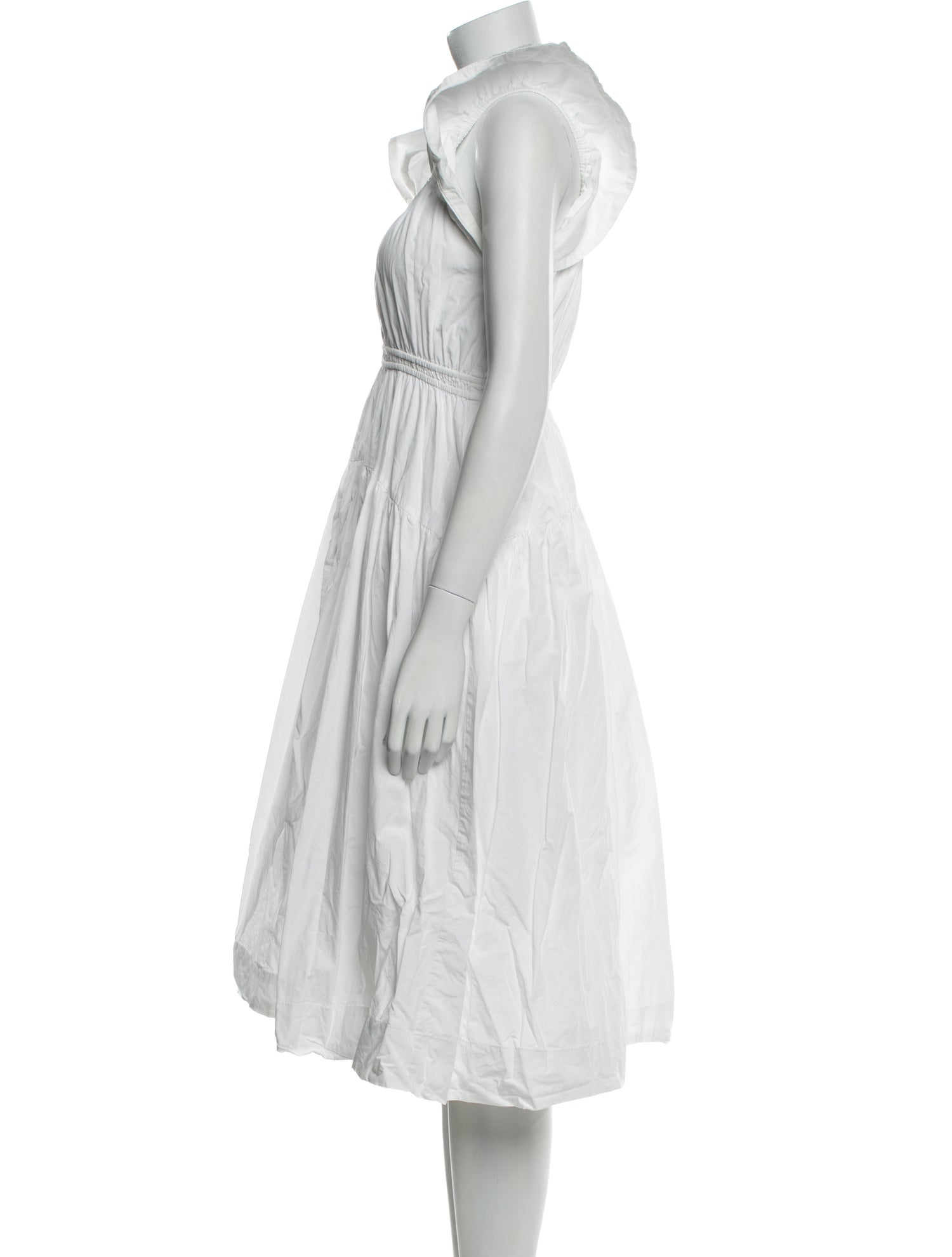 Marea Scoop Neck Midi Length Dress