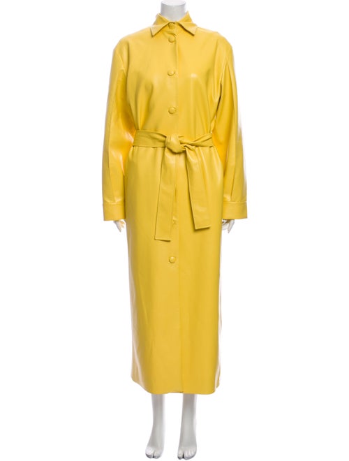 Matériel Trench Coat Yellow