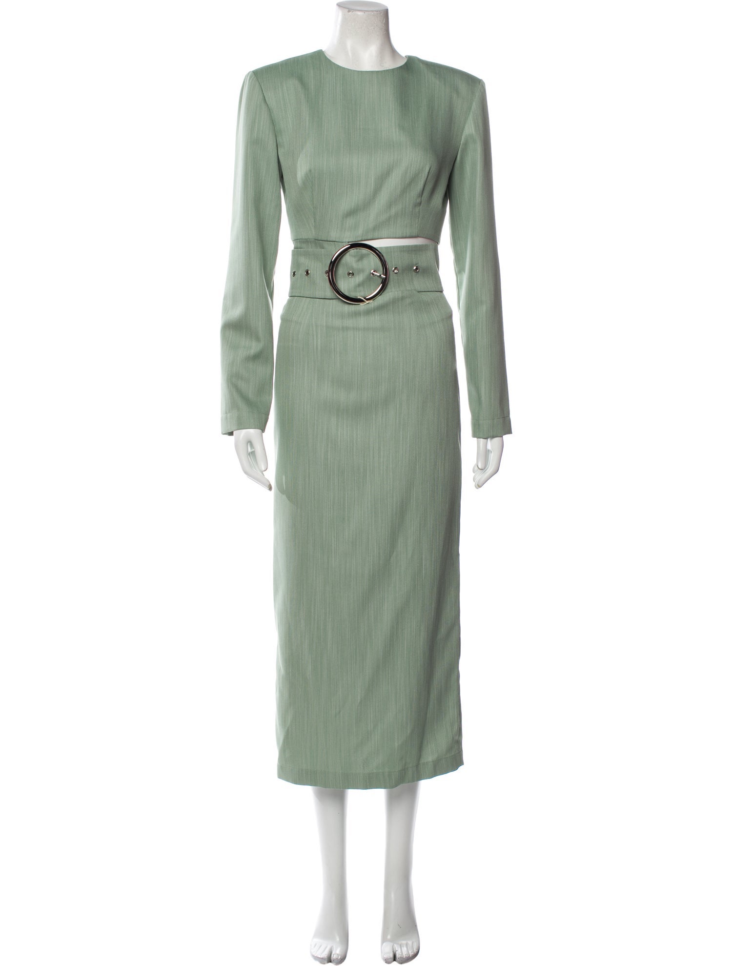 MATÉRIEL Crew Neck Long Dress