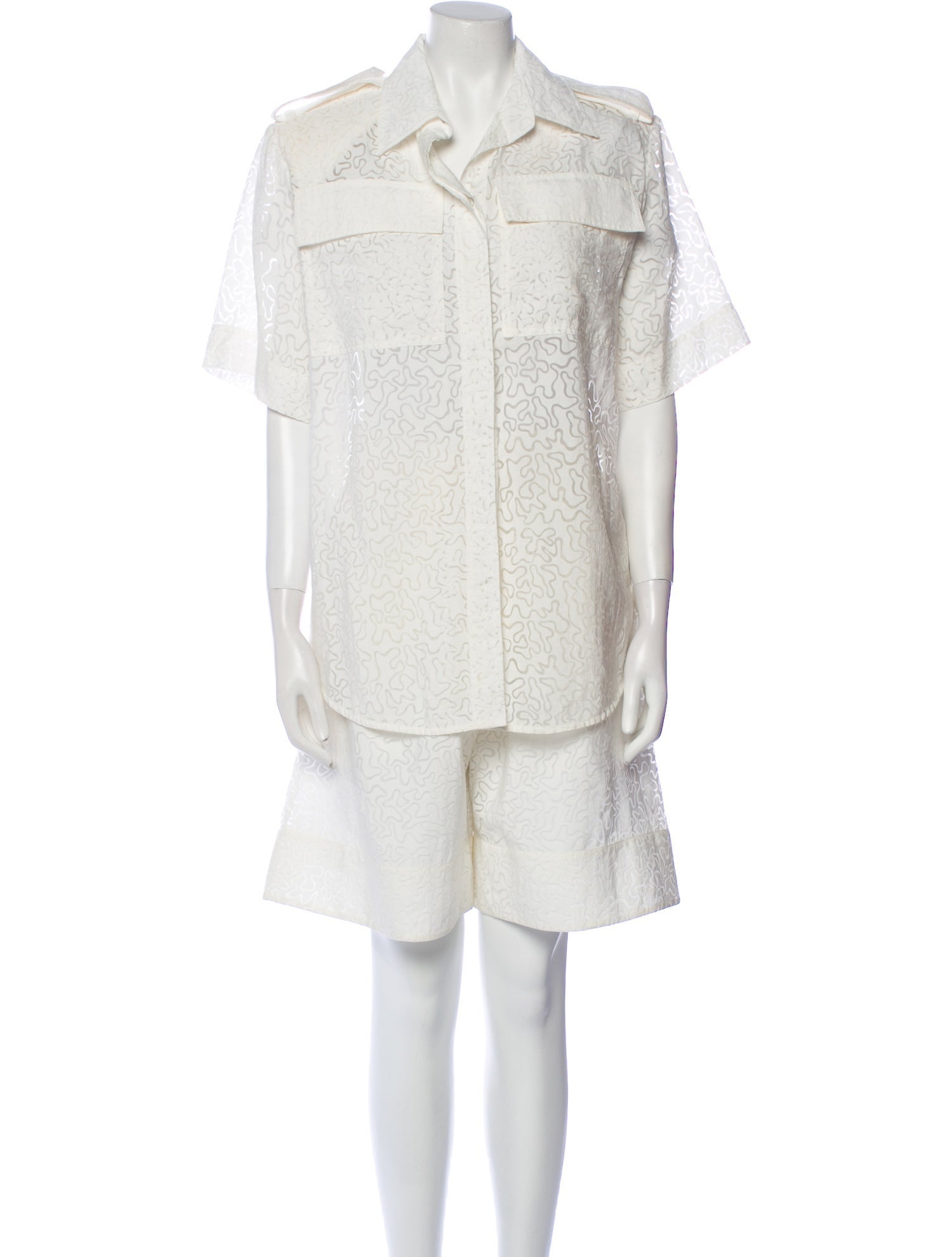 MATÉRIEL Printed Short Set w/ Tags