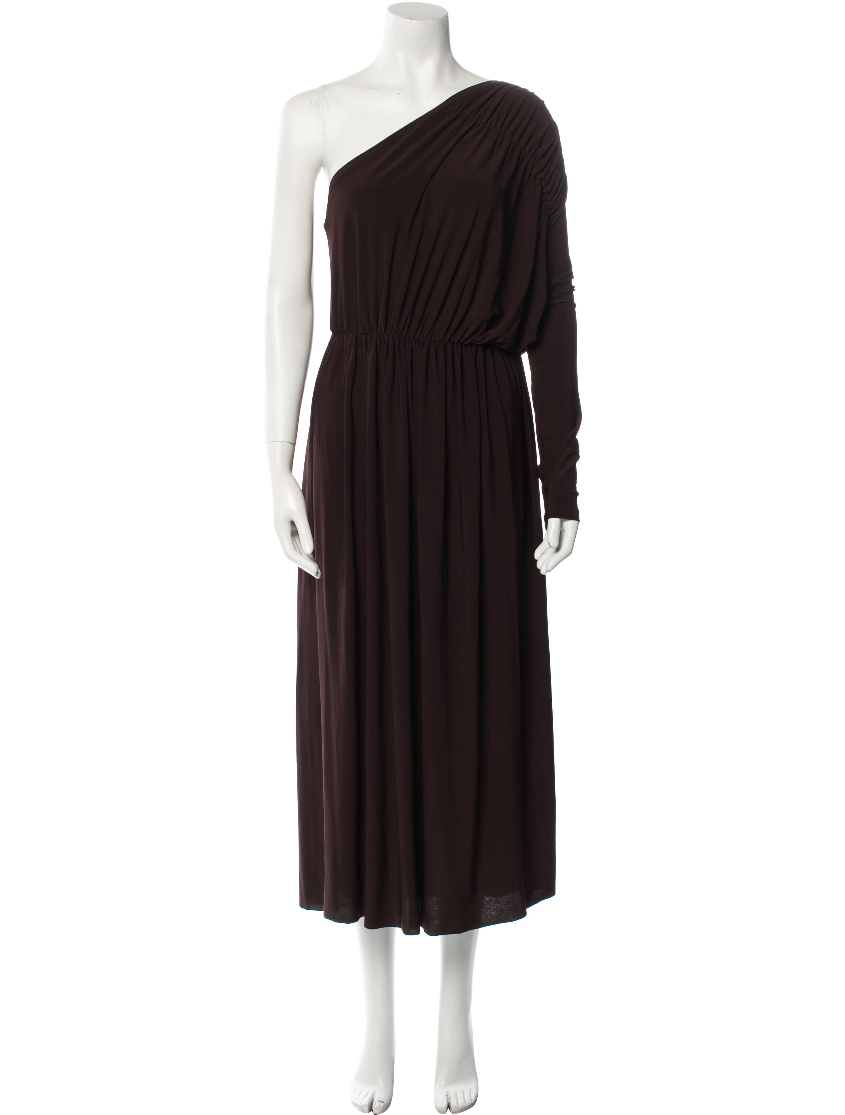 MATÉRIEL One-Shoulder Long Dress