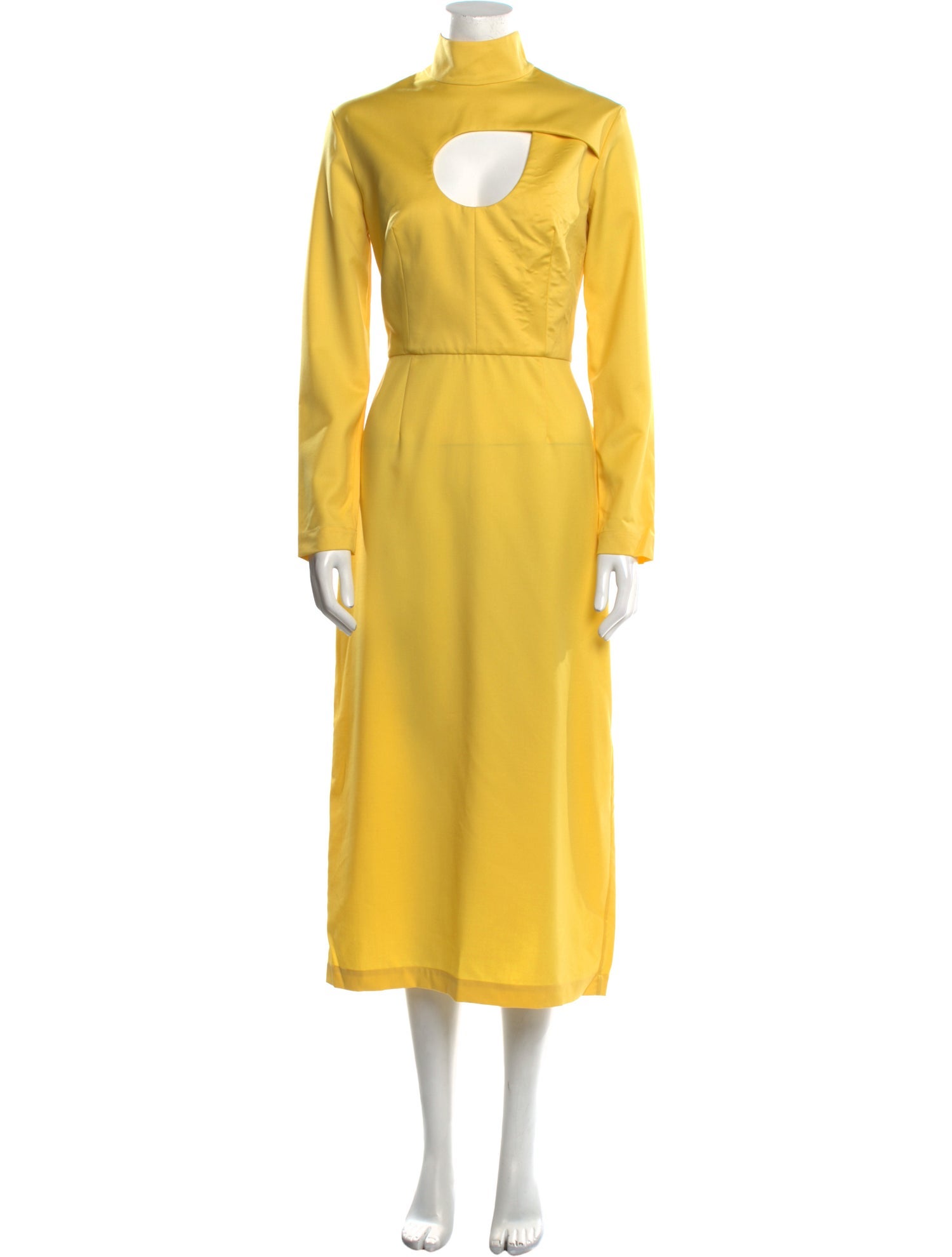 MATÉRIEL Wool Midi Length Dress