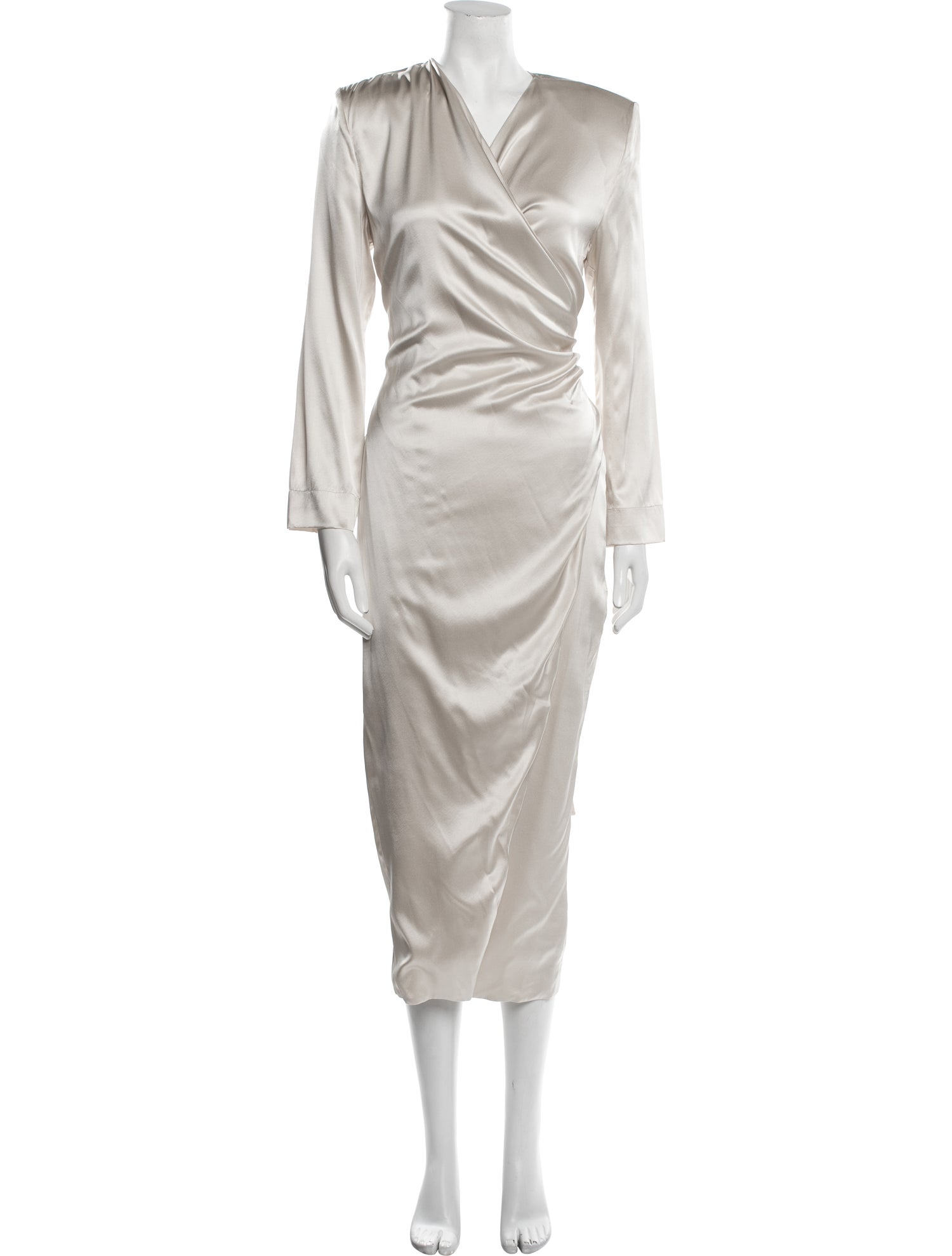 MATÉRIEL Silk Midi Length Dress w/ Tags