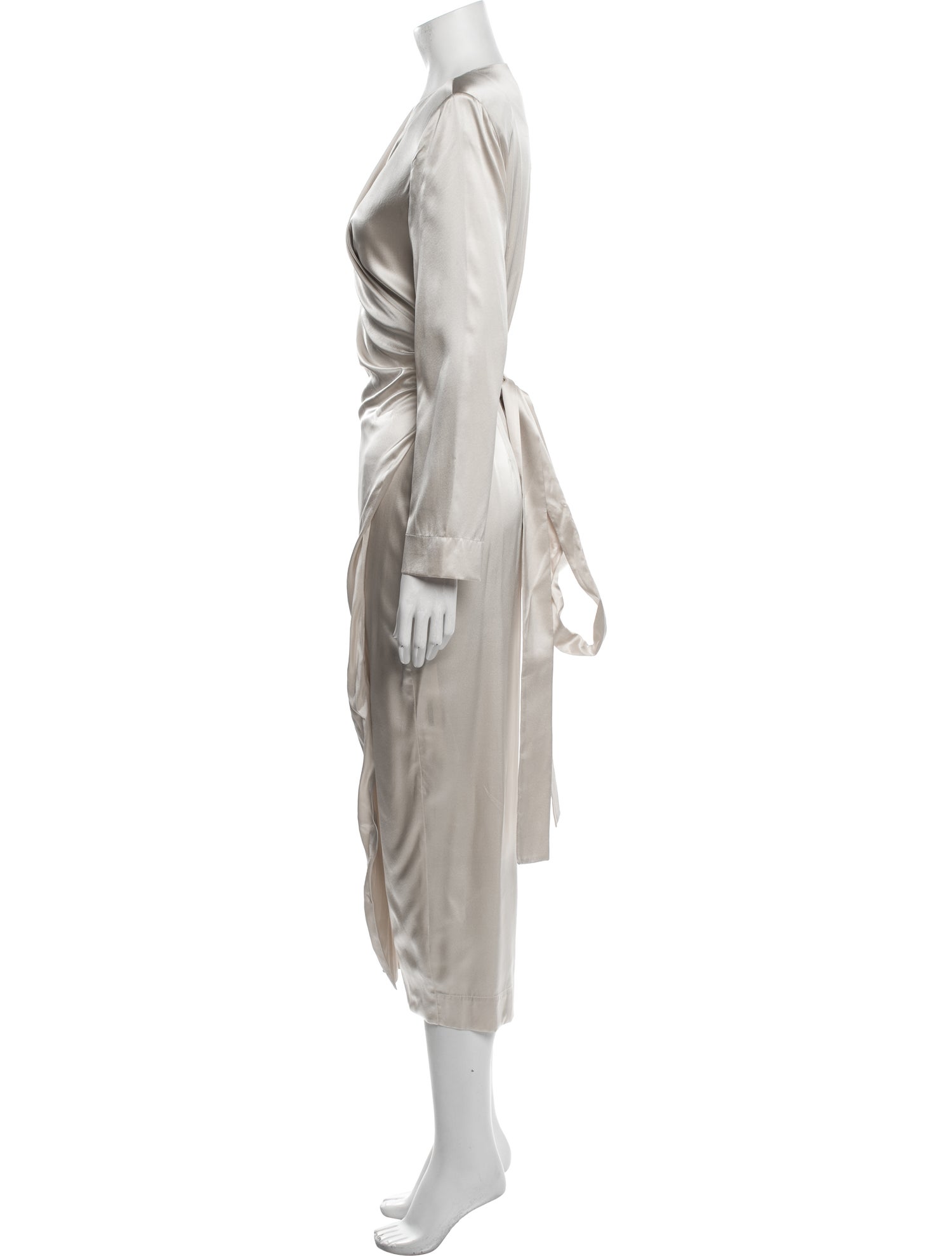 MATÉRIEL Silk Midi Length Dress w/ Tags