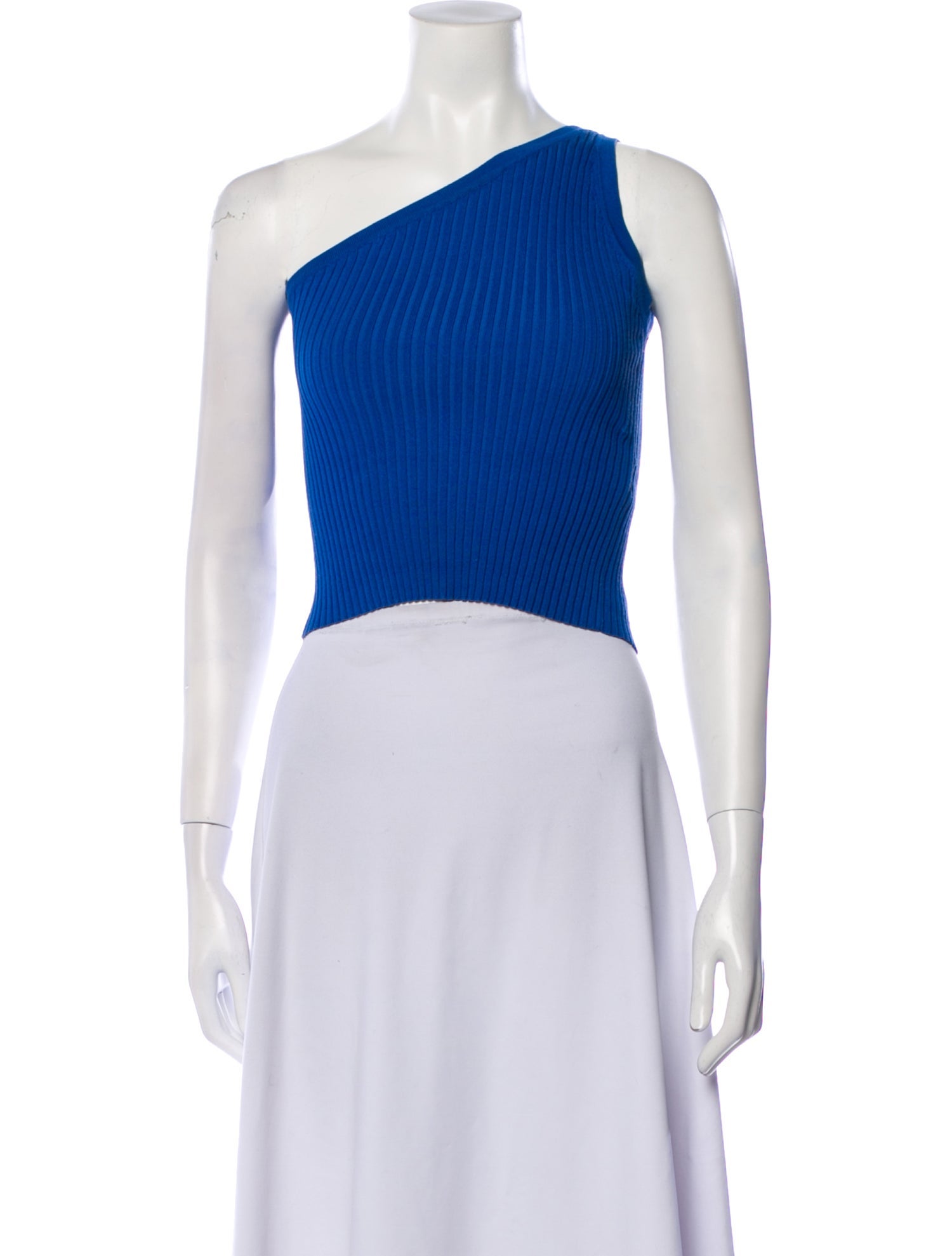 MATÉRIEL One-Shoulder Sleeveless Crop Top