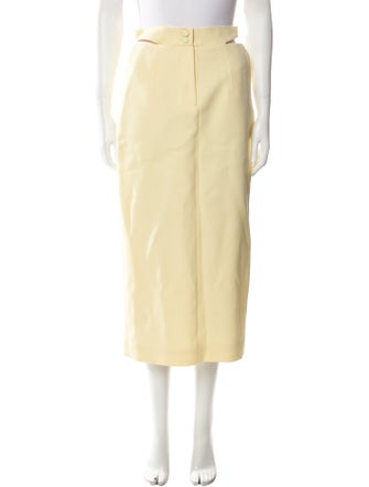 MATÉRIEL Cutout Accent Midi Length Skirt