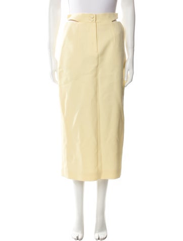 Matériel Skirts Cutout Accent Midi Length Skirt M