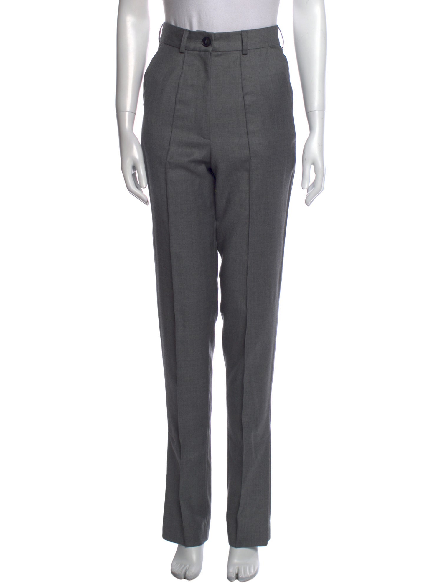 MATÉRIEL Wool Straight Leg Pants