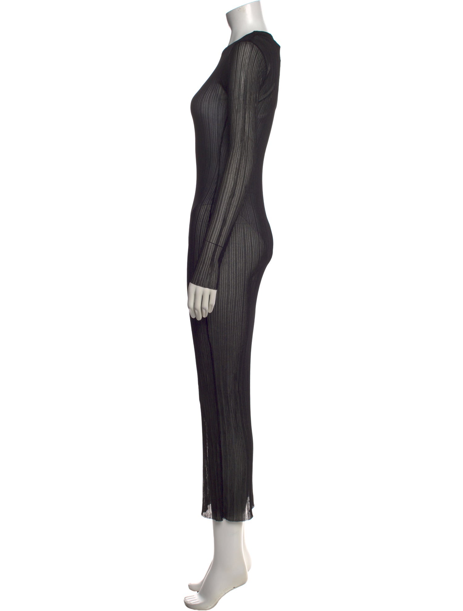 MATÉRIEL Crew Neck Long Dress w/ Tags