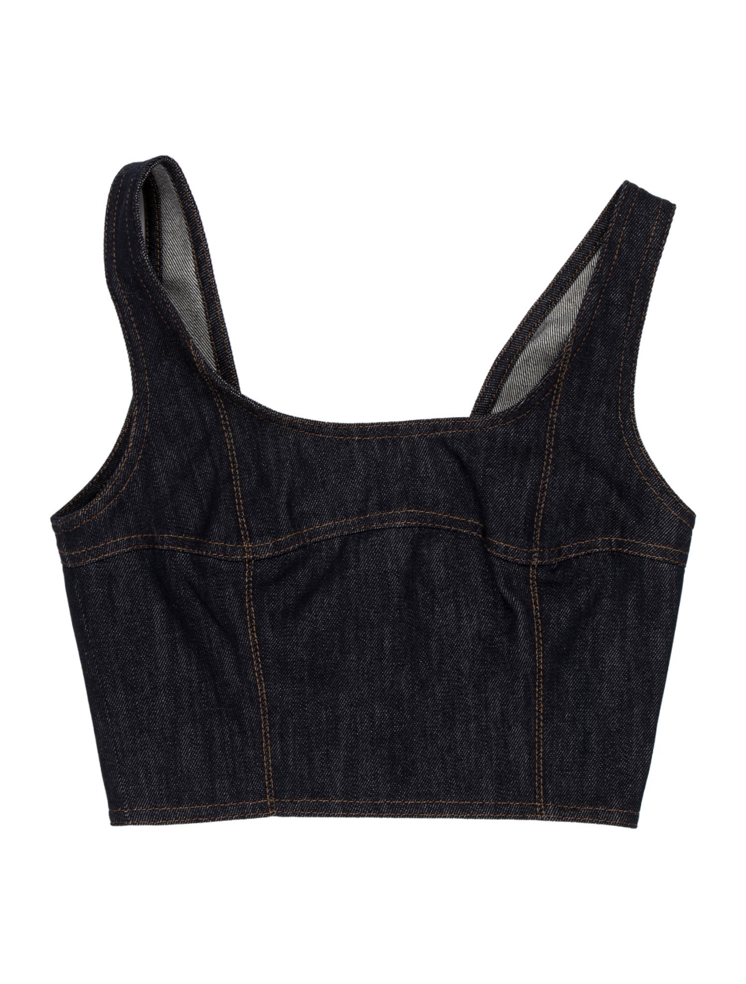 MATÉRIEL Square Neckline Sleeveless Crop Top w/ Tags