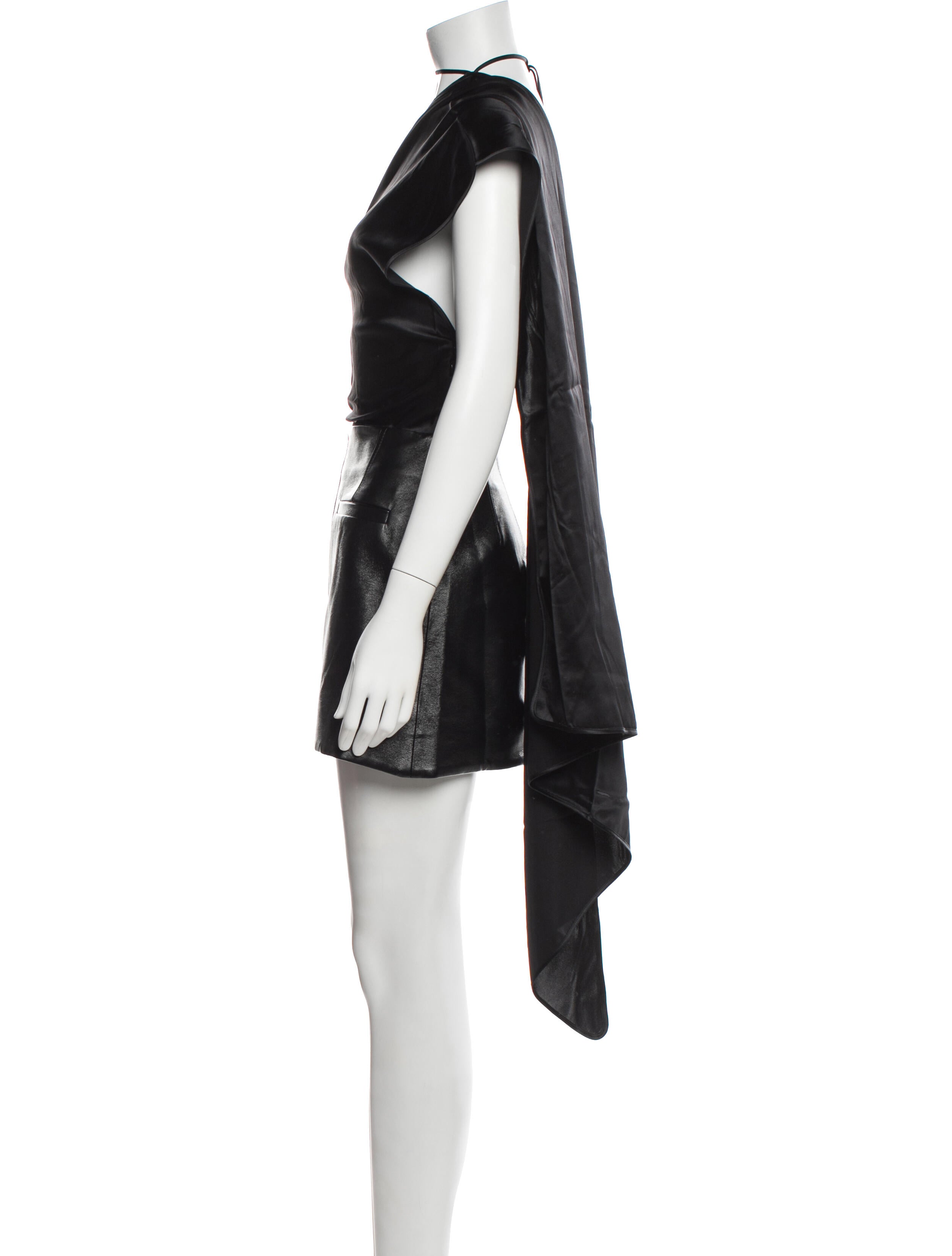 MATÉRIEL Silk Mini Dress w/ Tags
