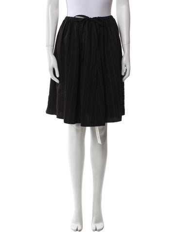 Maan Skirts Ruffle Embellishment Knee-Length Skirt XL