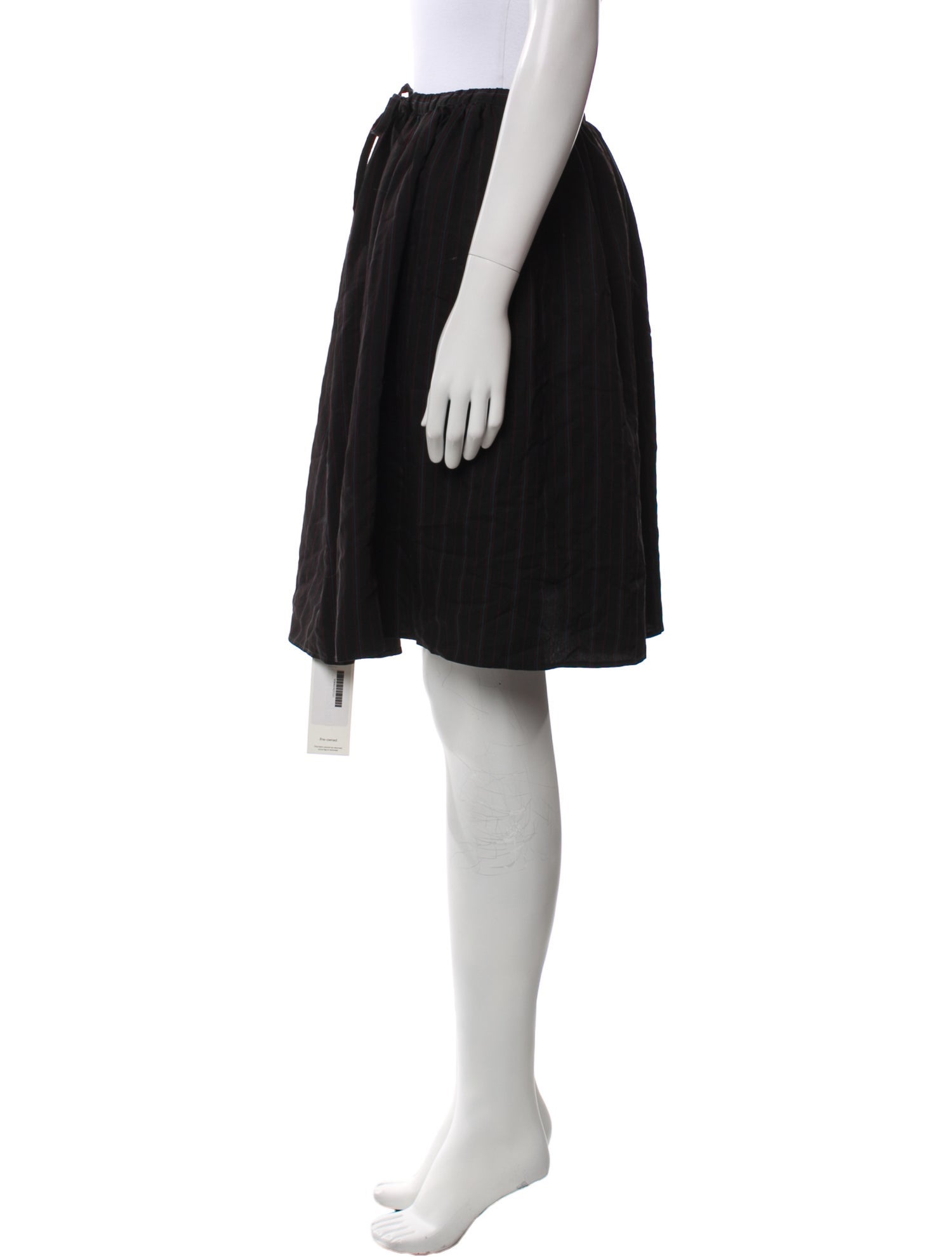 Maan Ruffle Embellishment Knee-Length Skirt