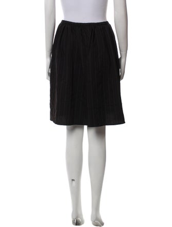 Maan Ruffle Embellishment Knee-Length Skirt