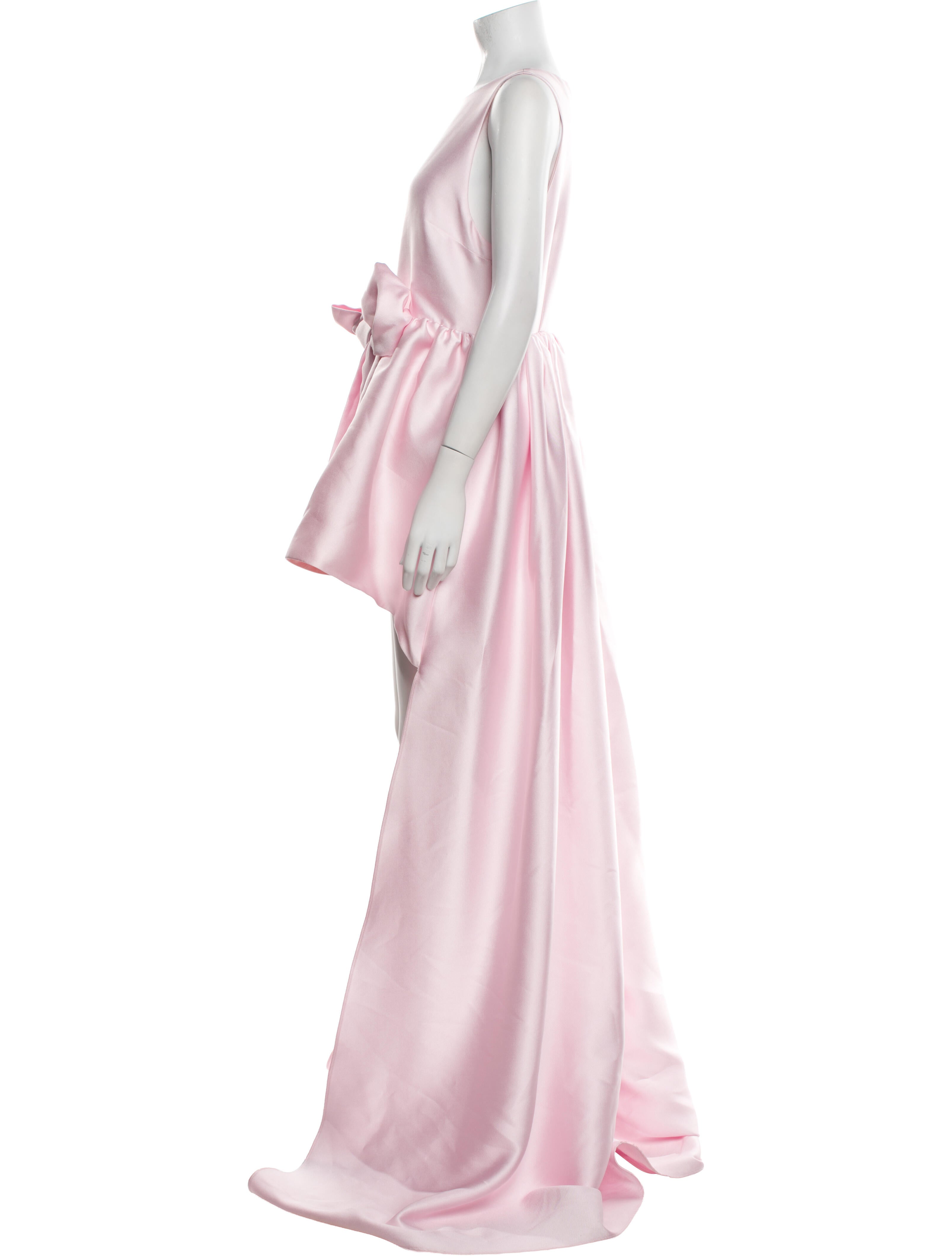 Maison Amory Crew Neck Long Dress