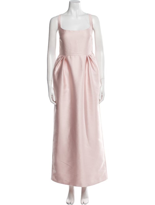 Maison Amory Square Neckline Long Dress