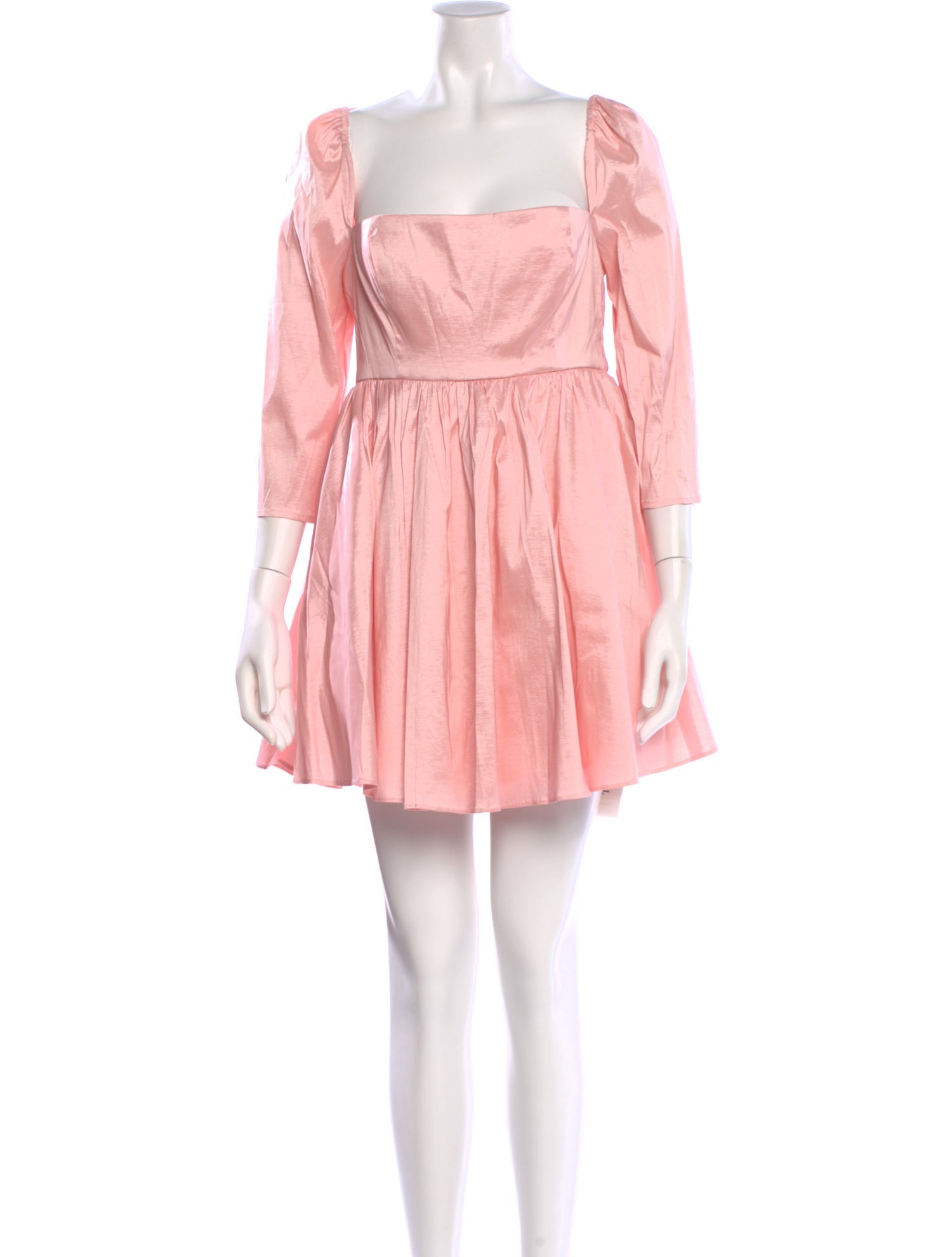 Maison Amory Square Neckline Mini Dress w/ Tags
